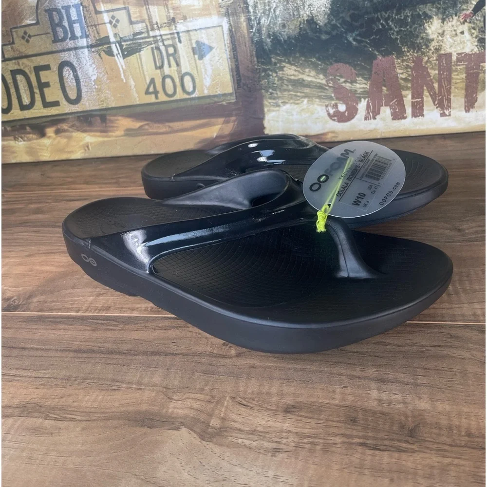 Oofos womens recovery thong sandals - Picture 1 of 6